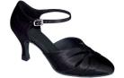 Danielle - Black Satin Ballroom Dance Shoe