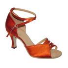 Lilly Tangerine 2.75 Heel Latin or Ballroom Dancing Shoe