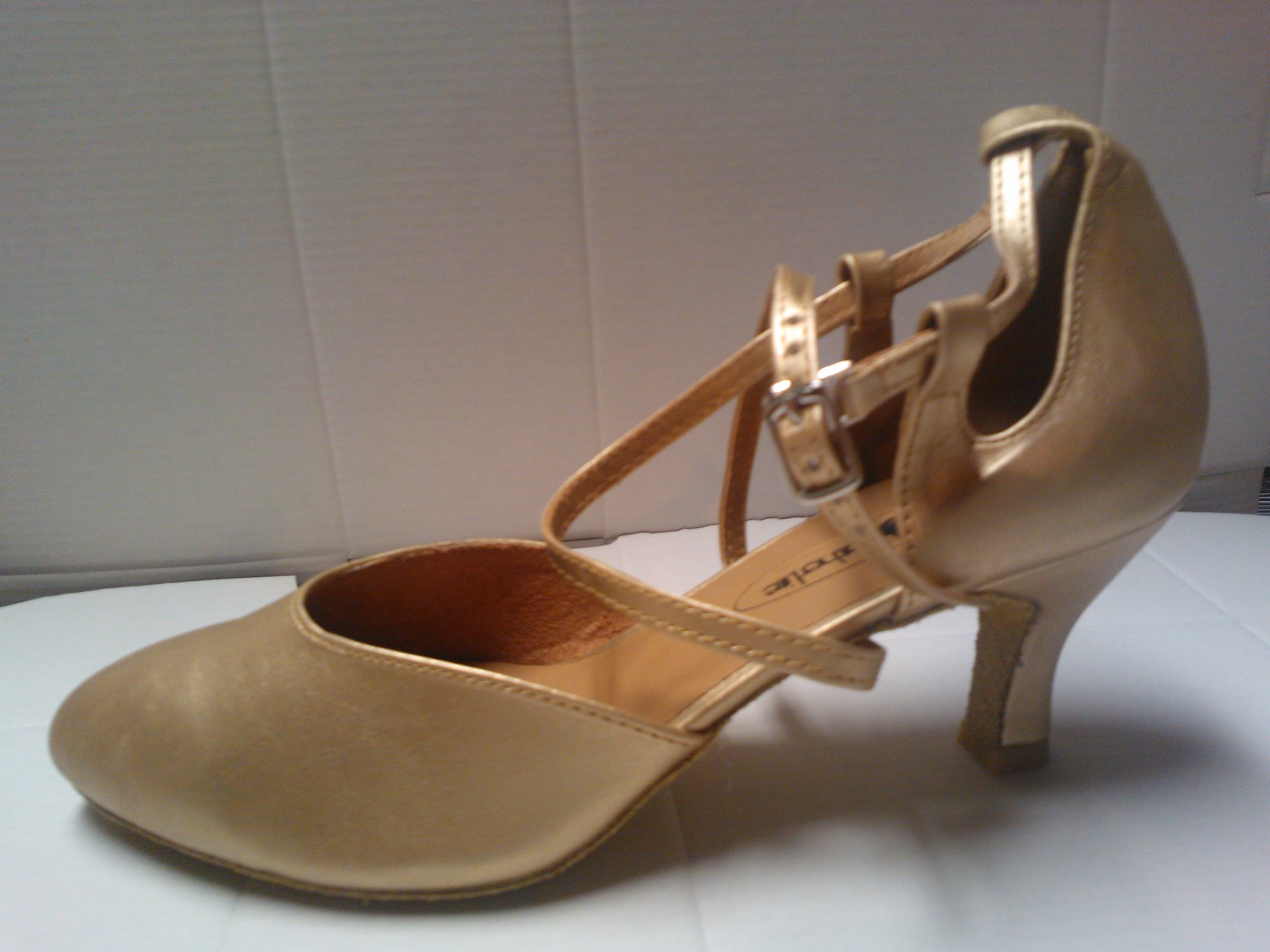 gold ballroom dance shoes
